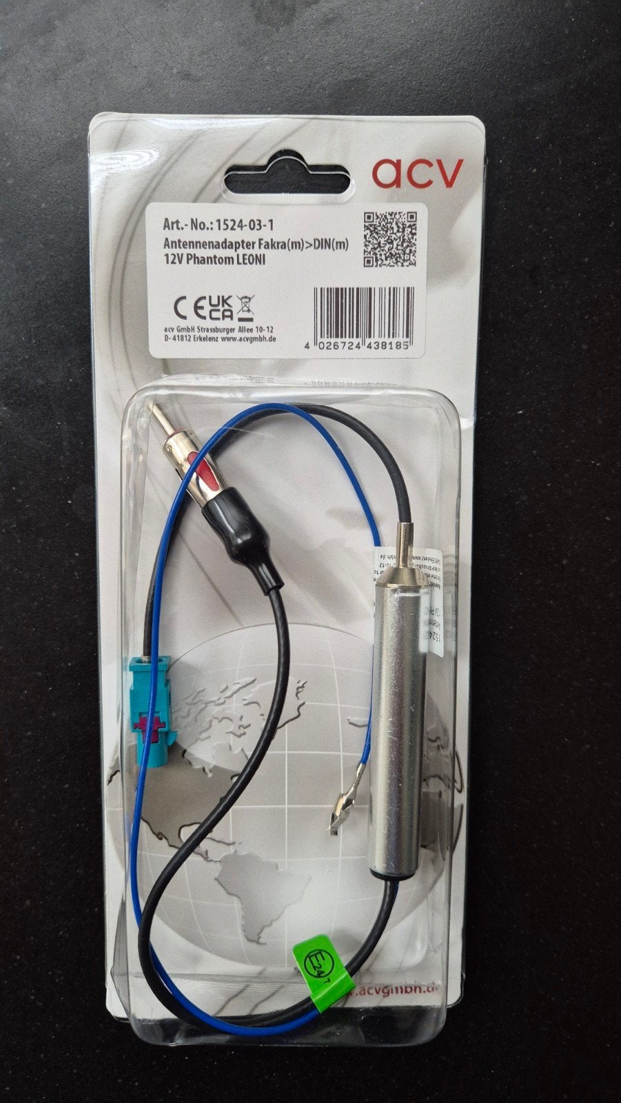 Antenne-adapter Fakra to DIN 12v, Auto-onderdelen, Ophalen of Verzenden, Nieuw