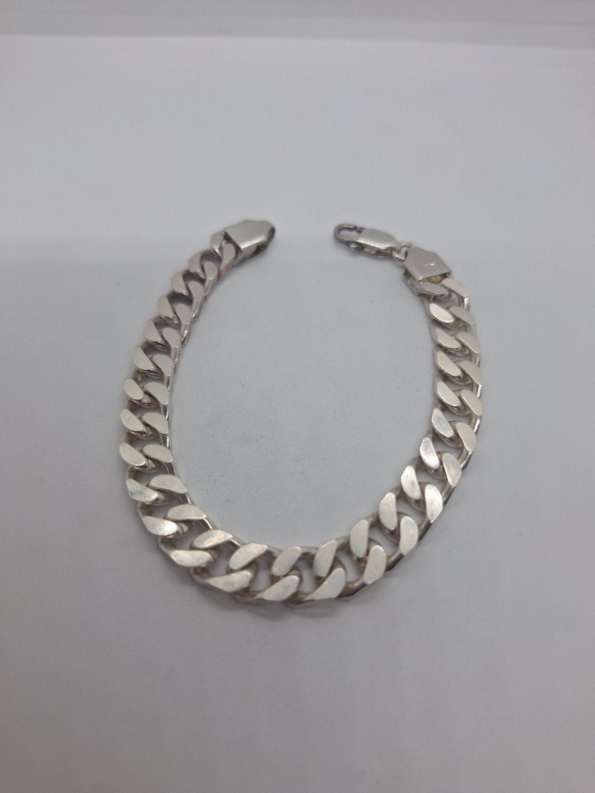 Zware Zilveren Heren Armband 20.5 cm 925, Sieraden, Tassen en Uiterlijk, Ophalen of Verzenden, Gebruikt, Zilver, Zilver