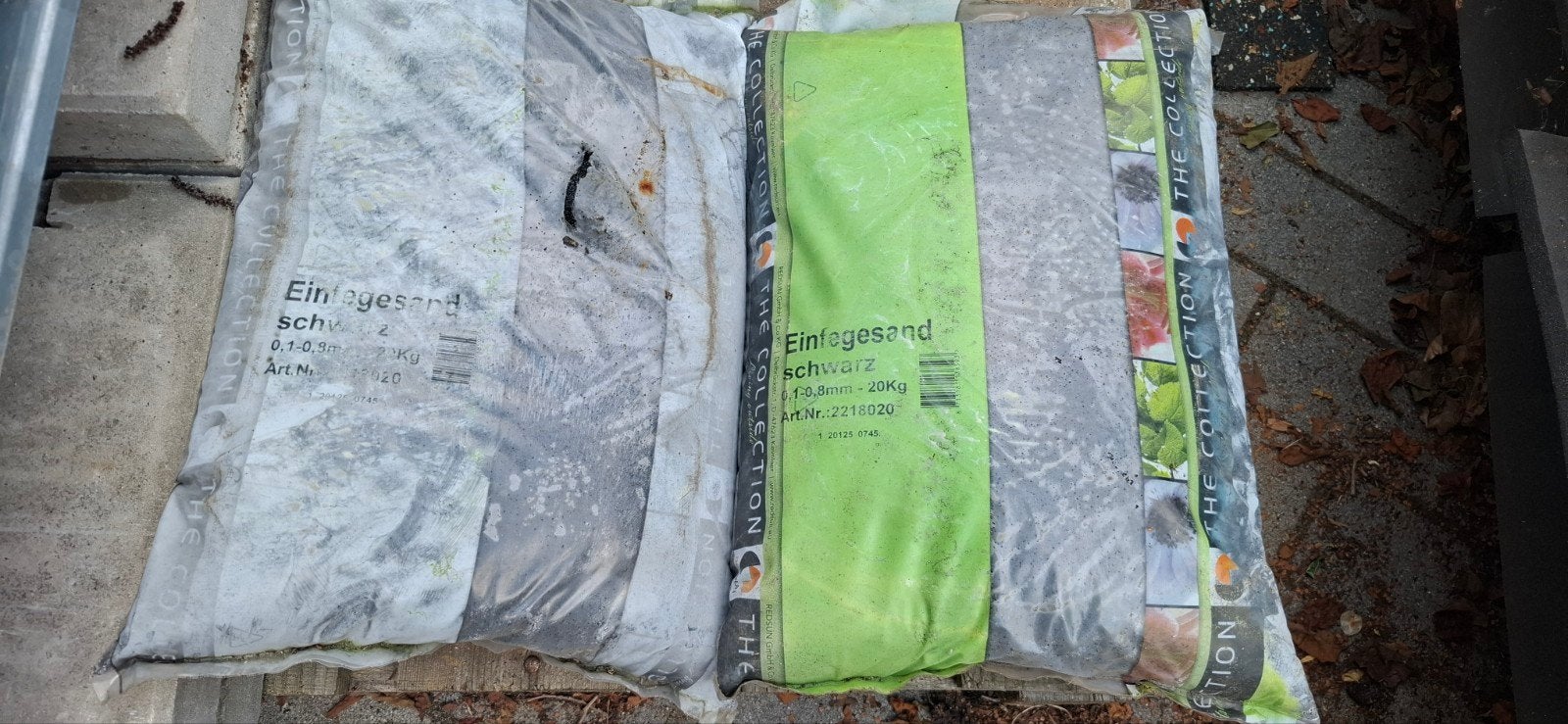 Kwartszand 40 kg antraciet, Tuin en Terras, Ophalen, Nieuw, Straatzand