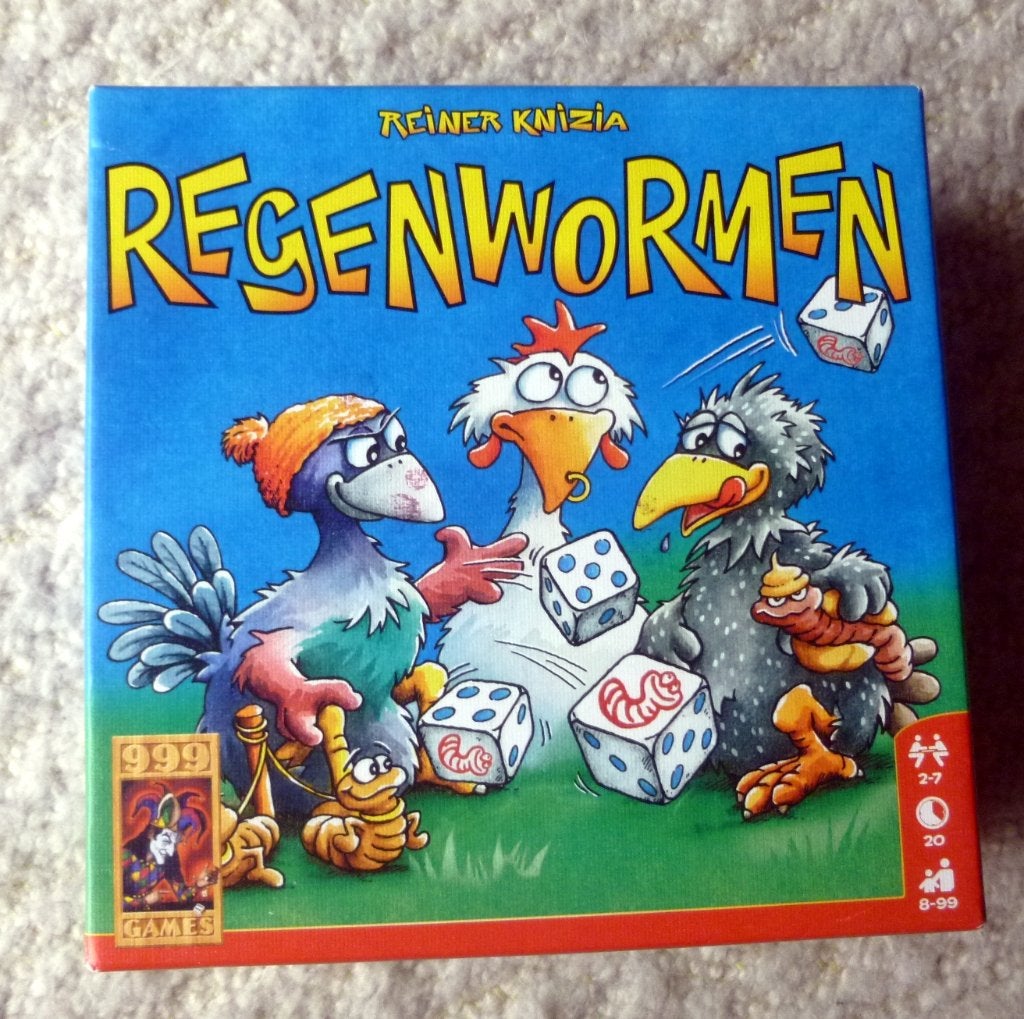 Regenwormen - 999 games - compleet, Hobby en Vrije tijd, Gezelschapsspellen | Overige, Een of twee spelers, Ophalen of Verzenden