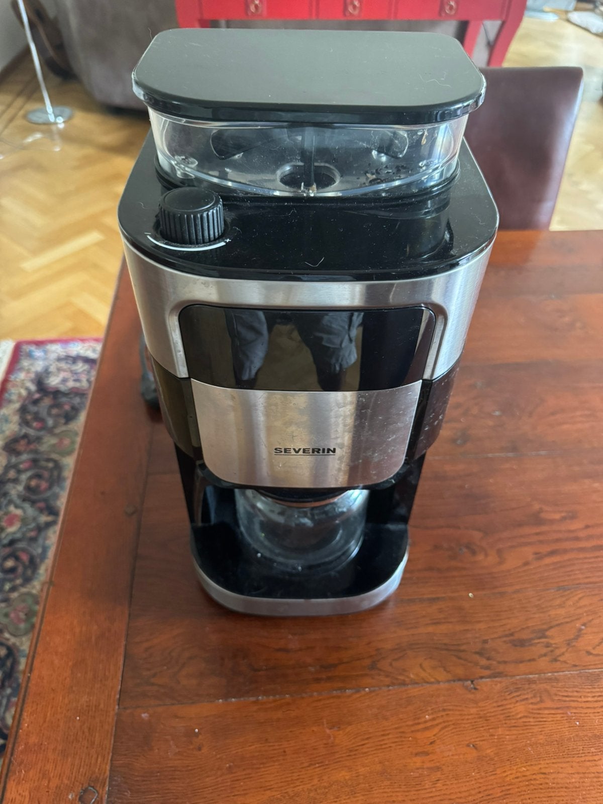 Severin KA4813 bonen koffiezetapparaat, Ophalen of Verzenden, Zo goed als nieuw, Koffiemachine