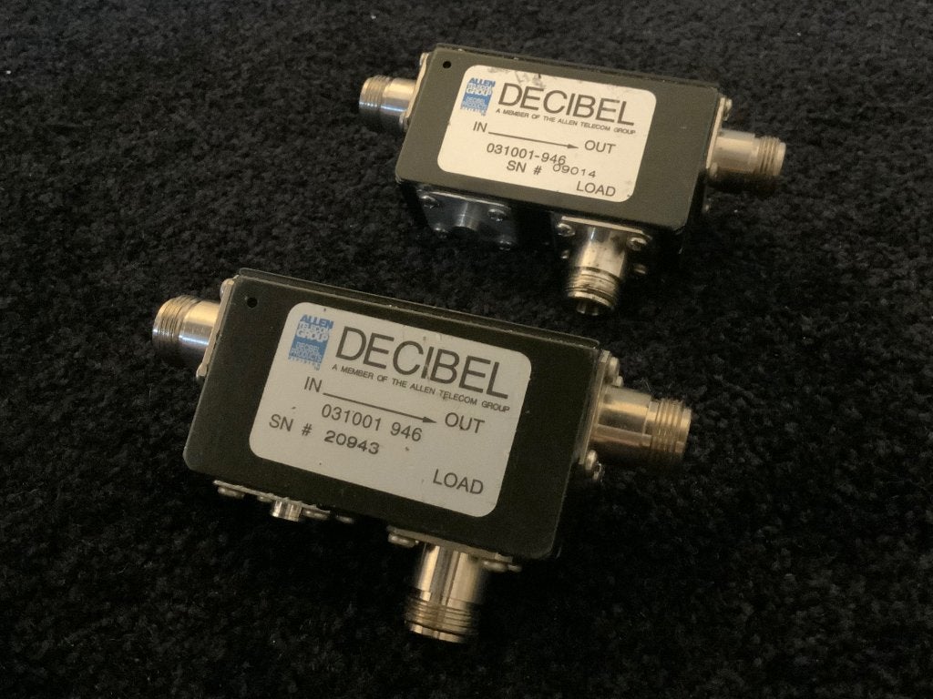 Allen Telecom Group Decibel 031001-946 RF Circulator, Ophalen of Verzenden, Zo goed als nieuw, Zender en Ontvanger