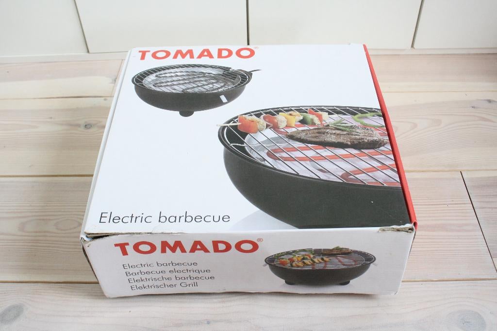 Electrische Barbecue van Tomado, Tuin en Terras, Elektrische barbecues, Ophalen of Verzenden, Gebruikt, Tomado