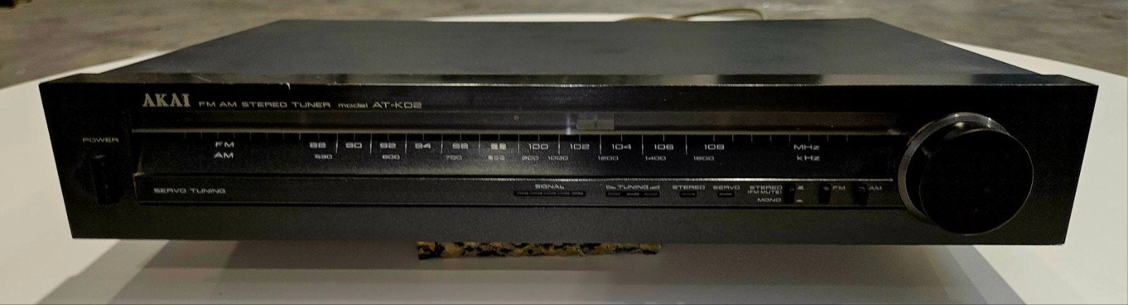 Akai AT-K02 FM/AM Stereo Tuner - Vintage Audio, Audio, Tv en Foto, Tuners, Ophalen, Gebruikt, Analoog