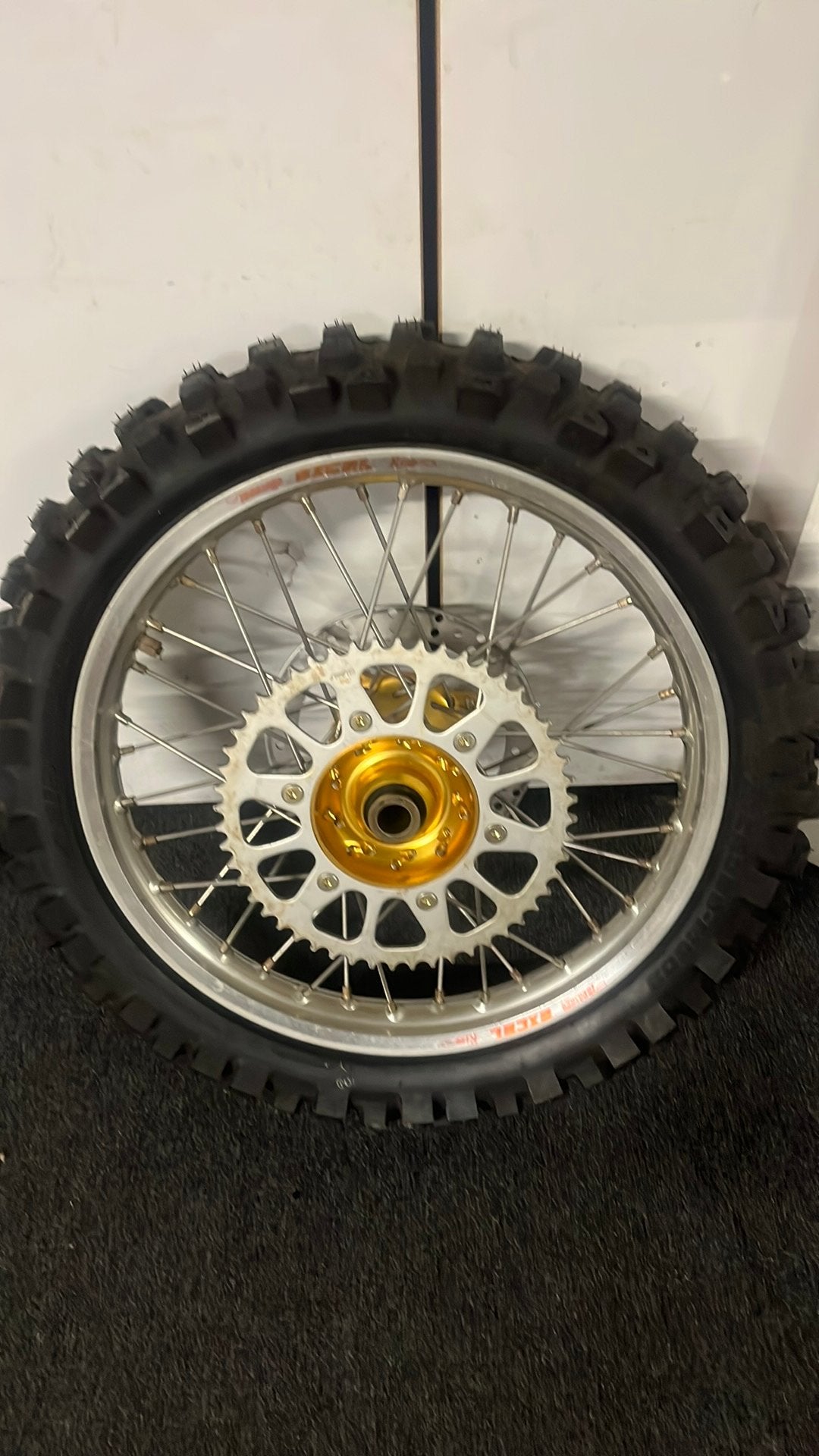 Honda cr 125 achterwiel 2000-2001, Motoren, Ophalen of Verzenden