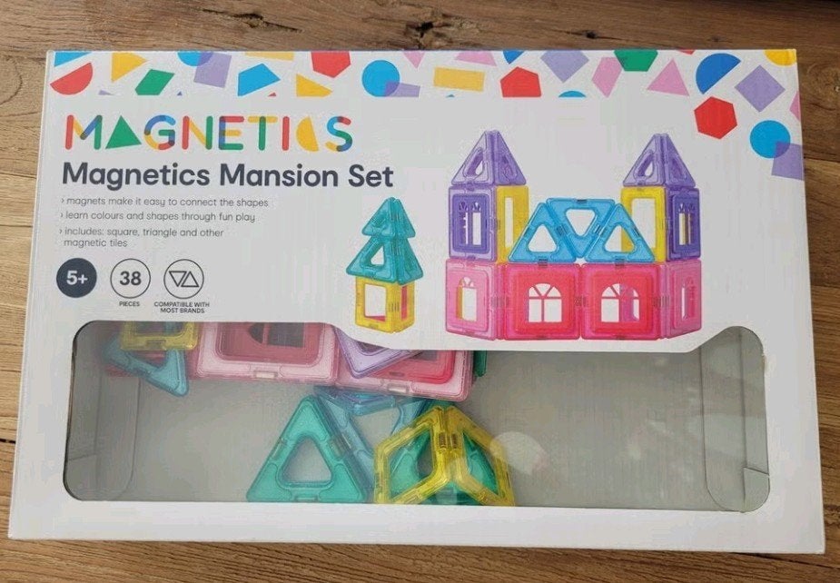 Magnetics Mansion Set - Magnetisch Bouwspeelgoed, Kinderen en Baby's, Ophalen of Verzenden, Nieuw, Overige merken