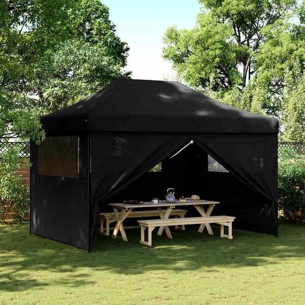 Partytent inklapbaar pop-up met 4 zijwanden nieuw in doos, Ophalen of Verzenden, Nieuw, Minder dan 5 meter, Opvouwbaar