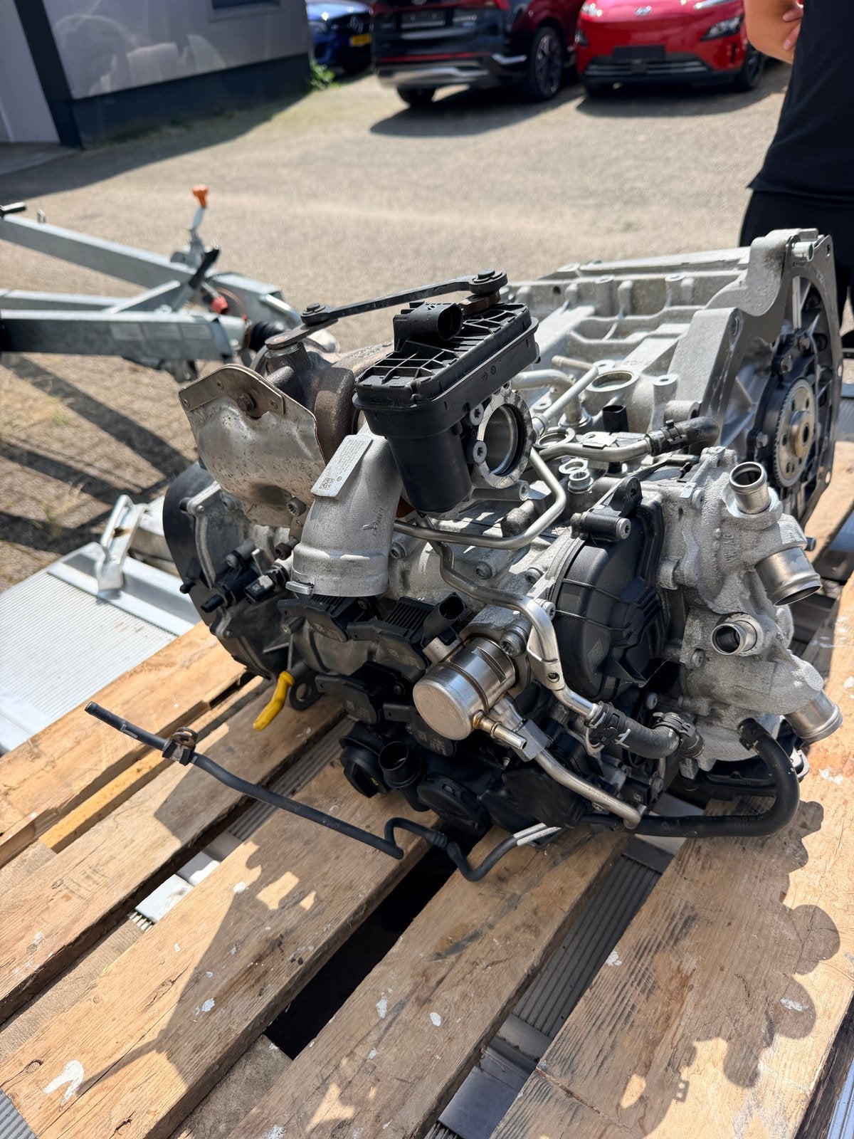 Volkswagen 1.5 TSI ACT Motorblok compleet, Ophalen, Gebruikt, Volkswagen
