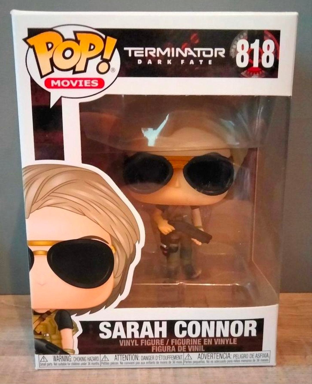 818 Sarah Conner Terminator Dark Fate Funko Pop, Verzenden, Zo goed als nieuw