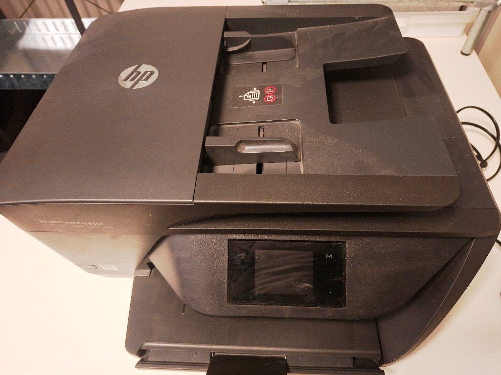 HP Officejet Pro 6960, Computers en Software, Ophalen, Gebruikt, Inkjetprinter, All-in-one