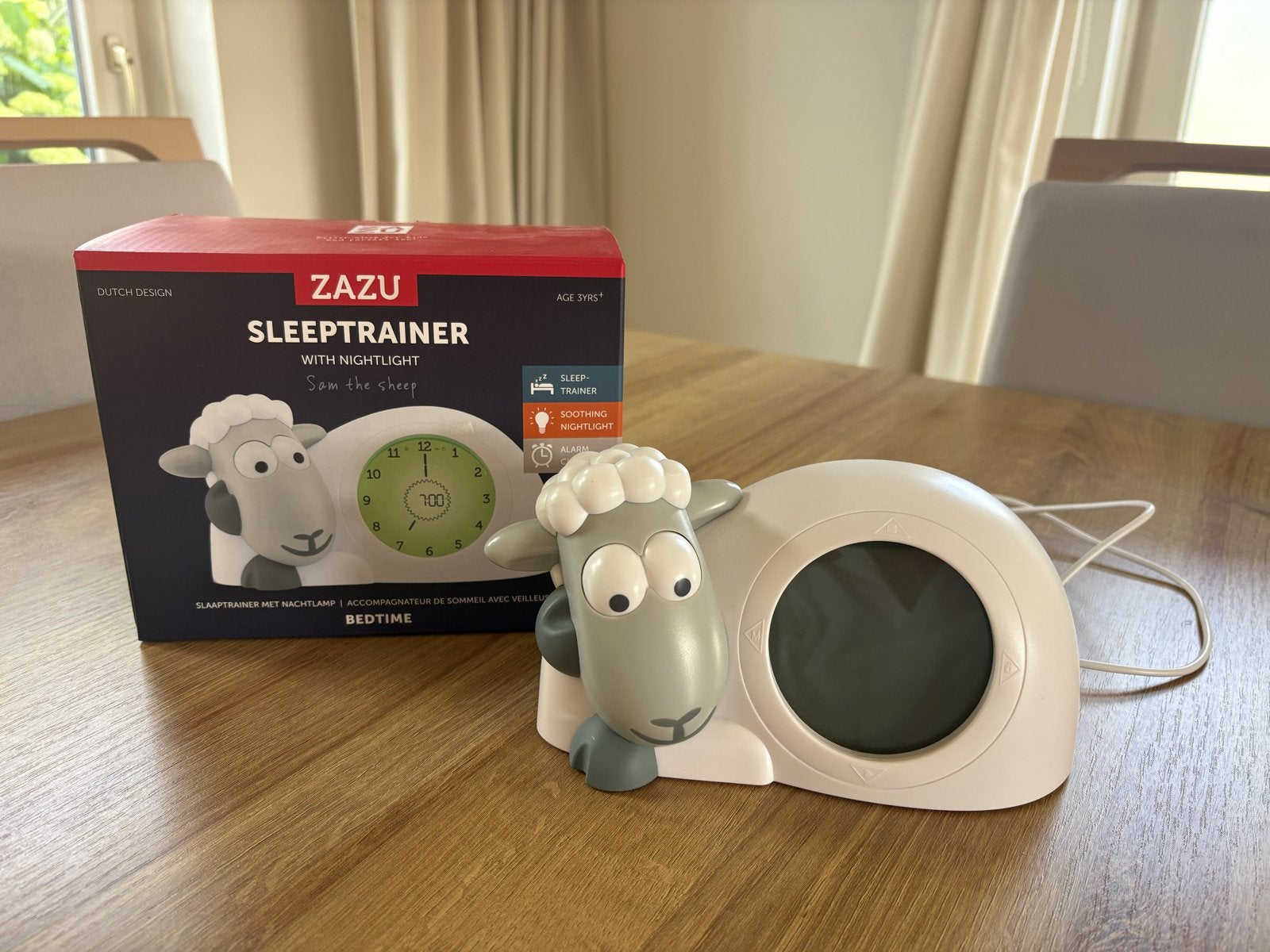 ZAZU Schaap Sam Slaaptrainer met Nachtlampje, Ophalen, Zo goed als nieuw