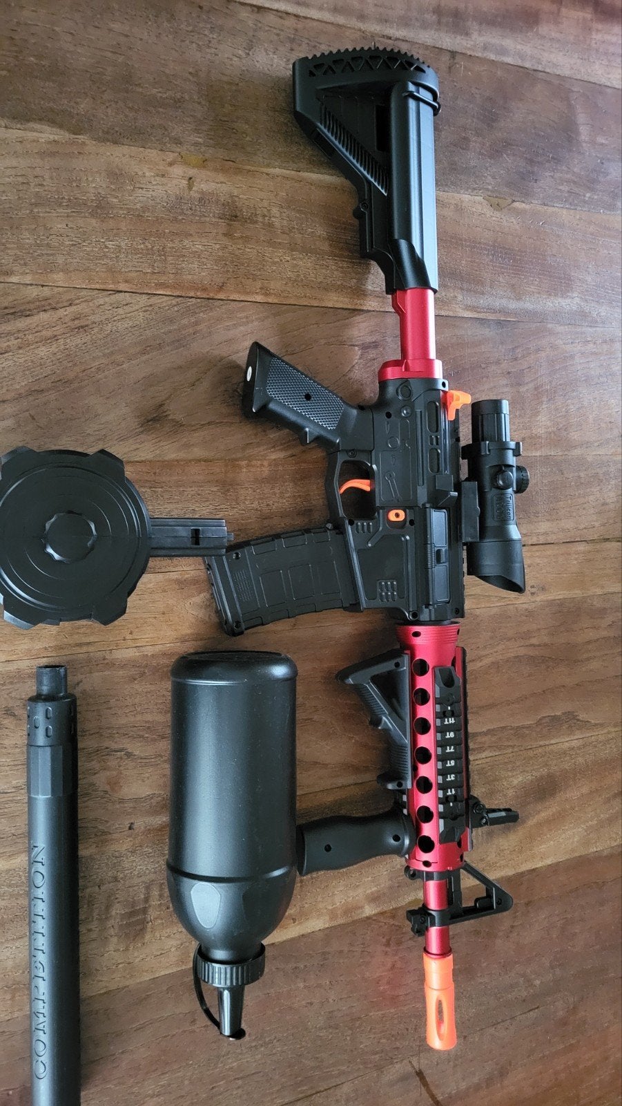 Gelblaster met accessoires - Zo goed als nieuw, Ophalen of Verzenden, Zo goed als nieuw