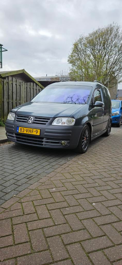 Volkswagen Caddy 1.9 TDI 77KW Bestel 2007, Voorwielaandrijving, Zwart, 4 cilinders, Volkswagen