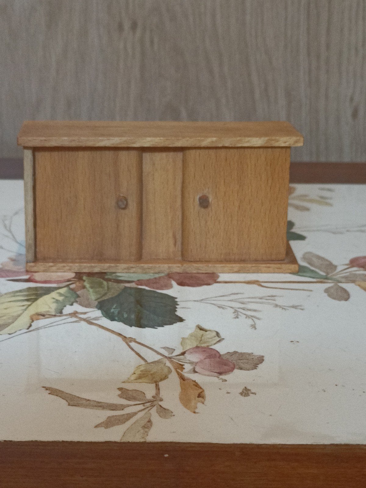 Oud poppenhuis kastje, Ophalen of Verzenden, Gebruikt, Poppenhuis