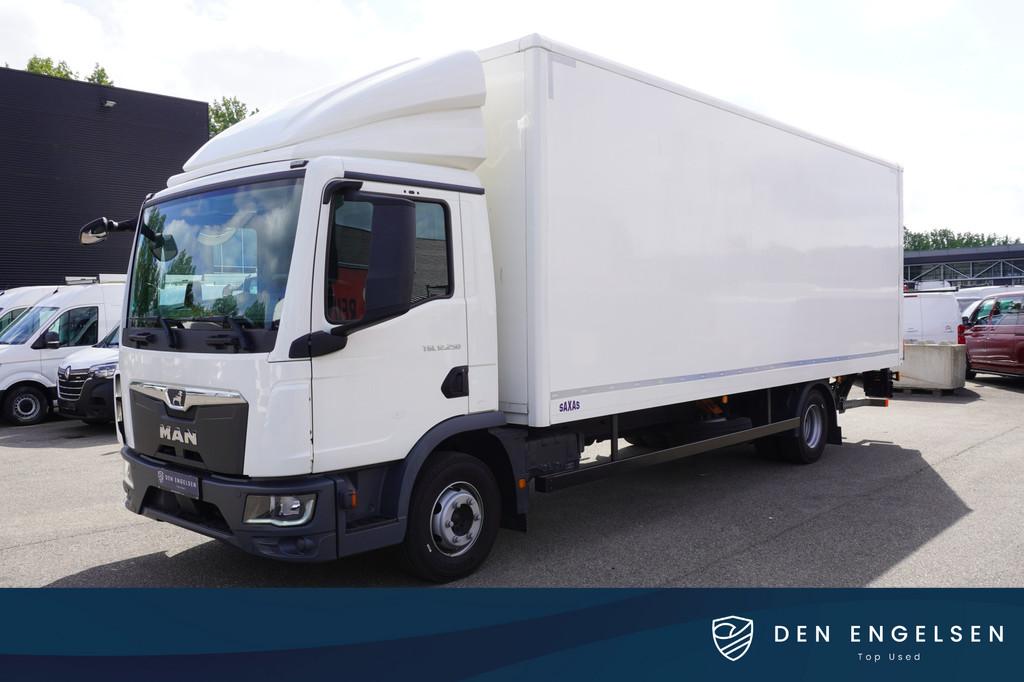 MAN TGL 12.250 Bakwagen met laadklep 1500KG Cruise Control V, Auto's, Vrachtwagens, Automaat, Parkeercamera, 252 pk, MAN