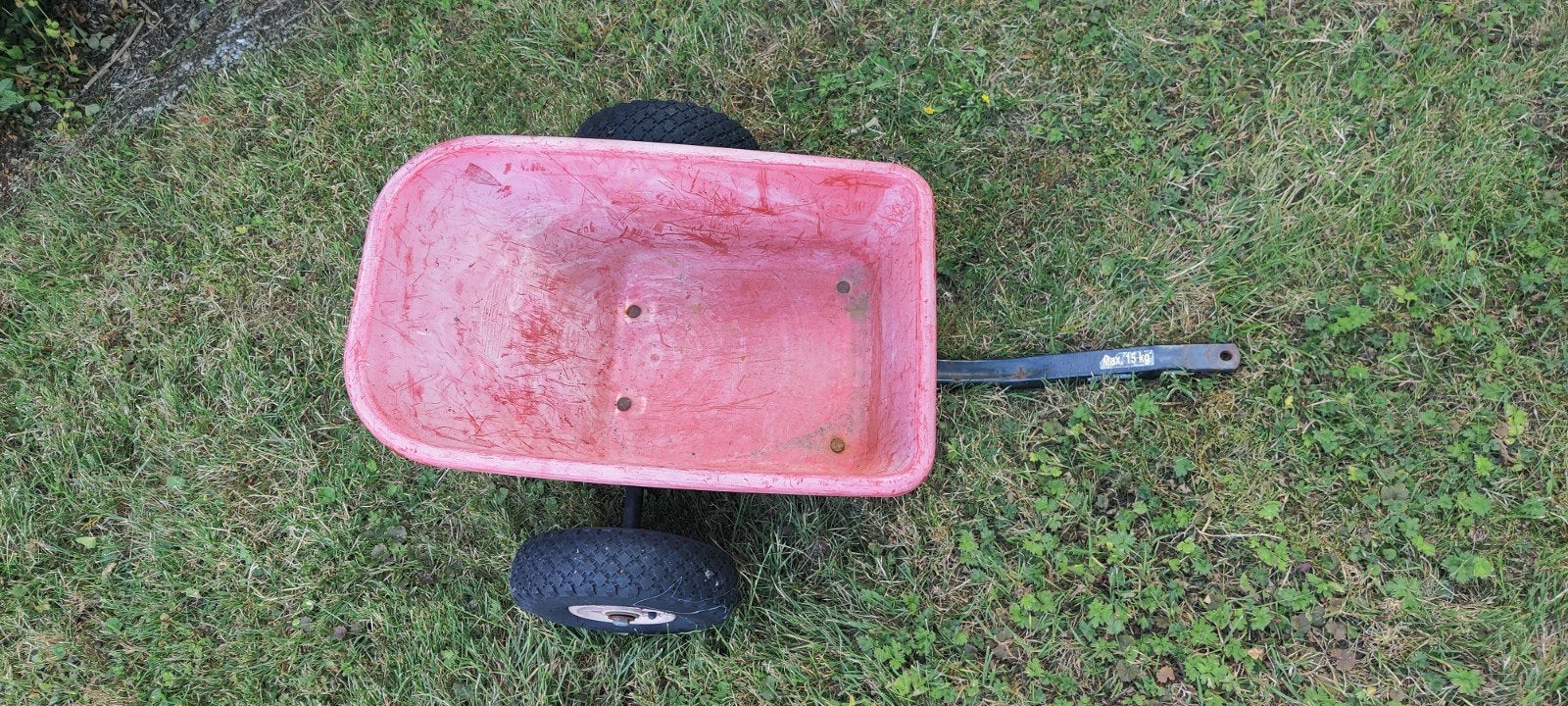 Rode kruiwagen met twee wielen, Kinderen en Baby's, Ophalen, Gebruikt