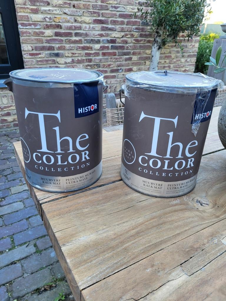 Histor kalkverf The Color Collection Hare Brown 7507 (5L), Ophalen, Bruin, 5 tot 10 liter, Verf