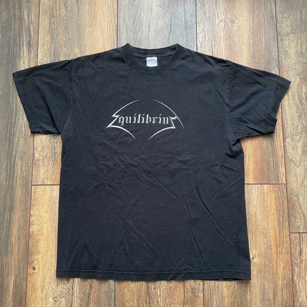 Equilibrium Band T-shirt – Stedman – Maat L – A-237, Stedman, Maat 52/54 (L), Verzenden, Zwart