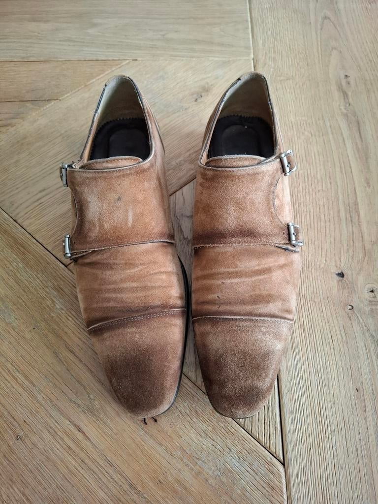 Giorgio schoenen schoen met gesp mt 43, Bruin, Giorgio, Ophalen of Verzenden, Gespschoenen