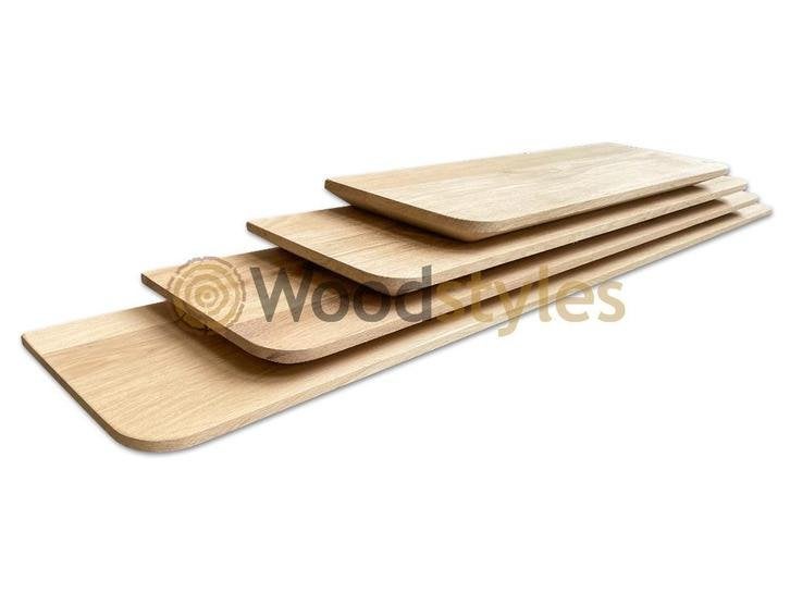 Wandplanken Facet/verjongde rand | Massief eiken | 30 mm, Niet ingevuld, Verzenden, Niet ingevuld, Nieuw