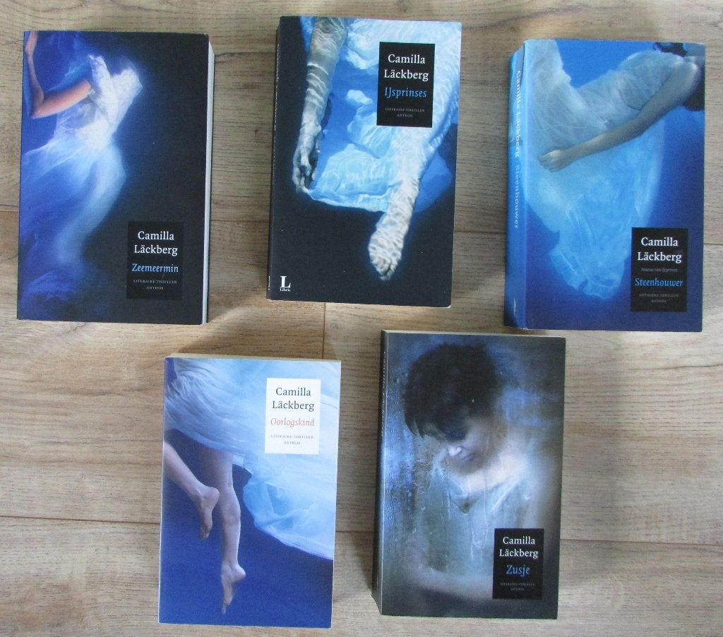 Camilla Läckberg:Steen,Zeemeermin,Leeuw,Heks,Vuurtoren,Engel, Ophalen of Verzenden, Gelezen, Camilla Läckberg, Scandinavië