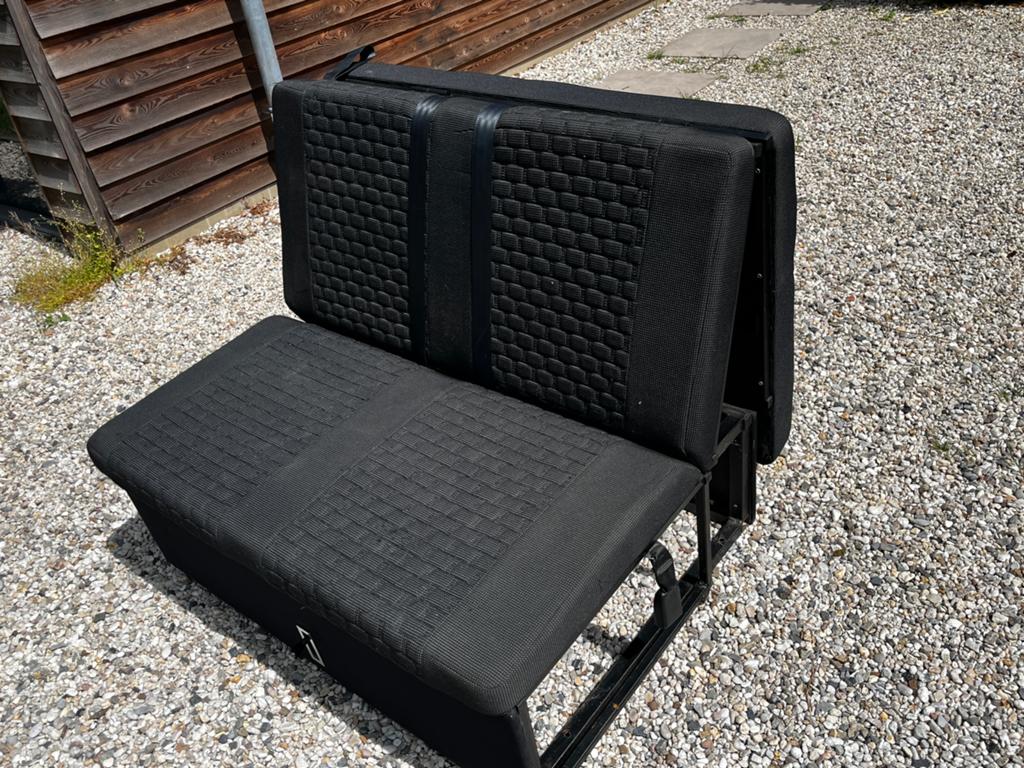 Campeerbus/ camper bedbank zit/slaapbank, Ophalen