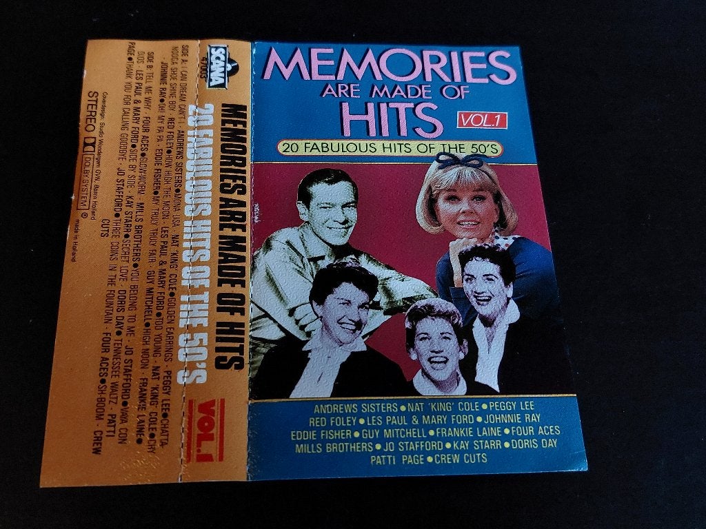 MEMORIES ARE MADE OF HITS VOL.1 (MC), 1 bandje, Ophalen of Verzenden, Zo goed als nieuw, Origineel