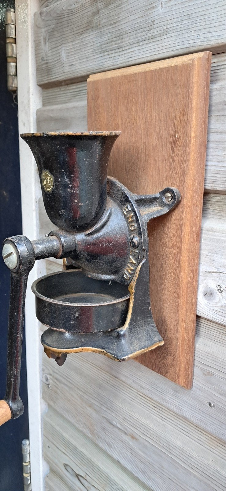 Oude DE koffiemolen, Ophalen of Verzenden, Gebruikt