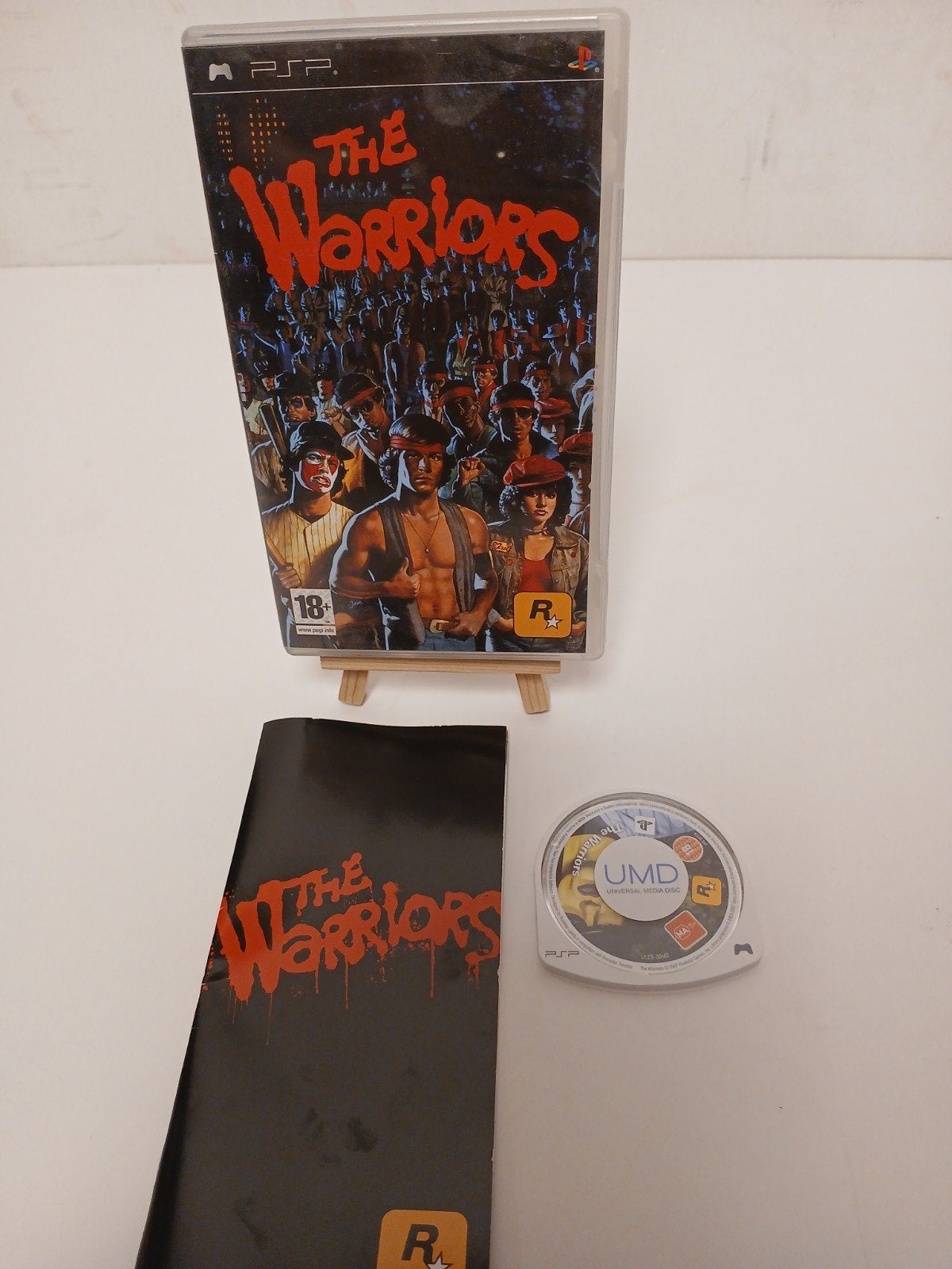 Psp the warriors psp rockstar met manual, 1 speler, Ophalen of Verzenden, Zo goed als nieuw, Vanaf 3 jaar