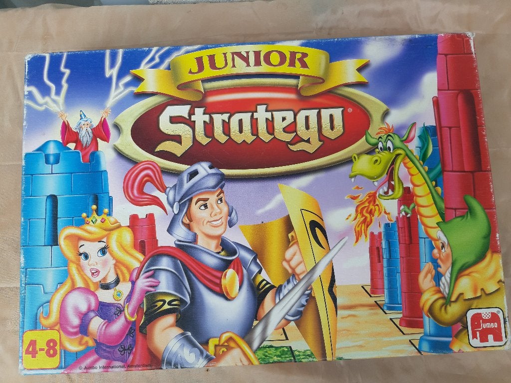 Stratego, Jumbo - Original en Junior, Hobby en Vrije tijd, Gezelschapsspellen | Bordspellen, Ophalen, Jumbo, Zo goed als nieuw