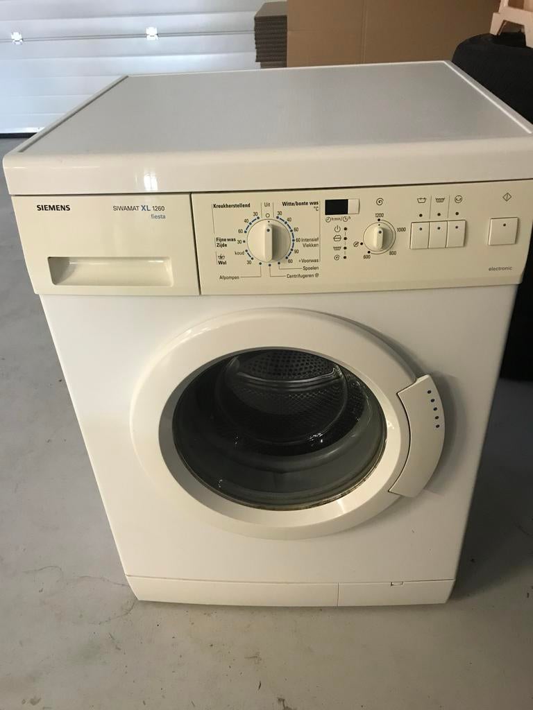 Siemens Siwamat XL 1260 Fiesta Wasmachine - Zo goed als nieu, Witgoed en Apparatuur, Ophalen of Verzenden, Zo goed als nieuw, Voorlader