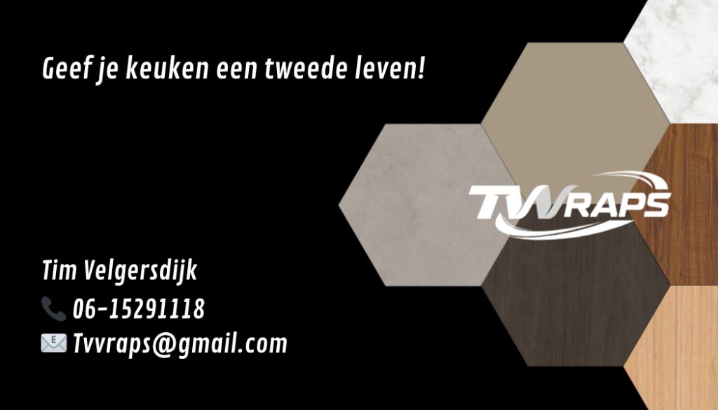 Keuken wrappen! geef je keuken een tweede leven!, Ophalen, Zo goed als nieuw, Tvvraps@gmail.com, Tvvraps