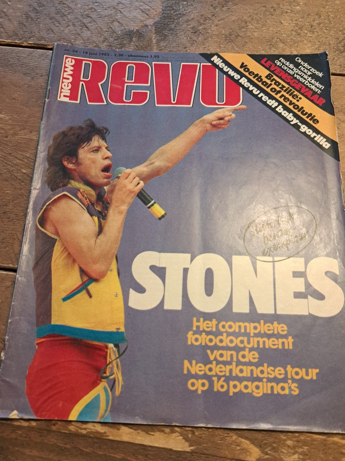 Rolling Stones Nwe Revu 18-06-1982, Ophalen of Verzenden