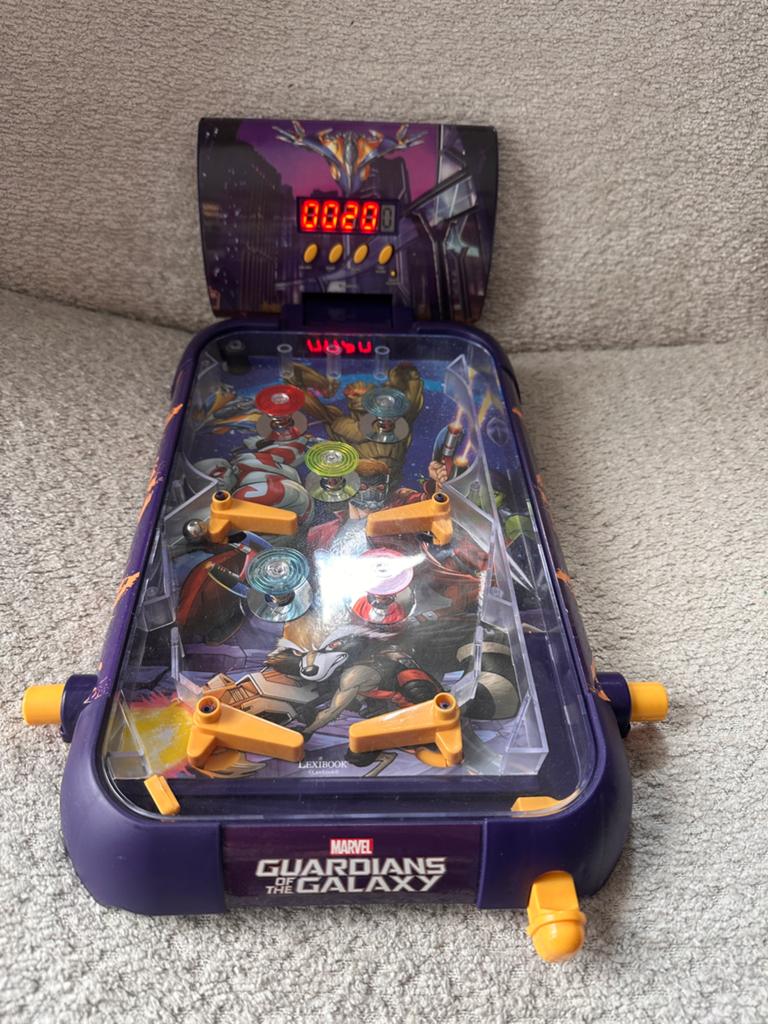 Guardians of the Galaxy tafel elektronische flipperkast, Ophalen, Zo goed als nieuw, Flipperkast