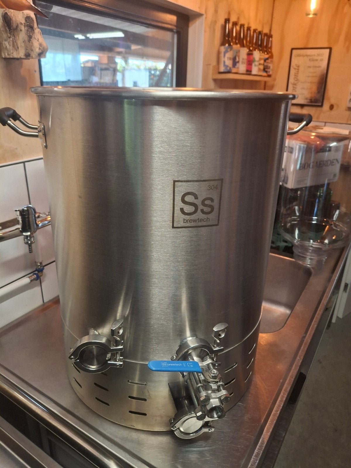 SS Brewtech RVS Brouwketel 85L - Zo goed als nieuw, Ophalen, Zo goed als nieuw