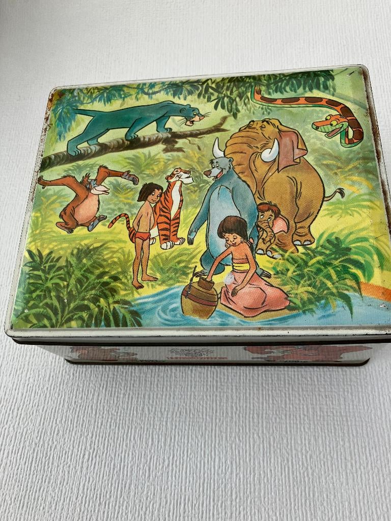 blik sprookje Junglebook, Verzamelen, Blikken, Ophalen of Verzenden, Gebruikt, Overige