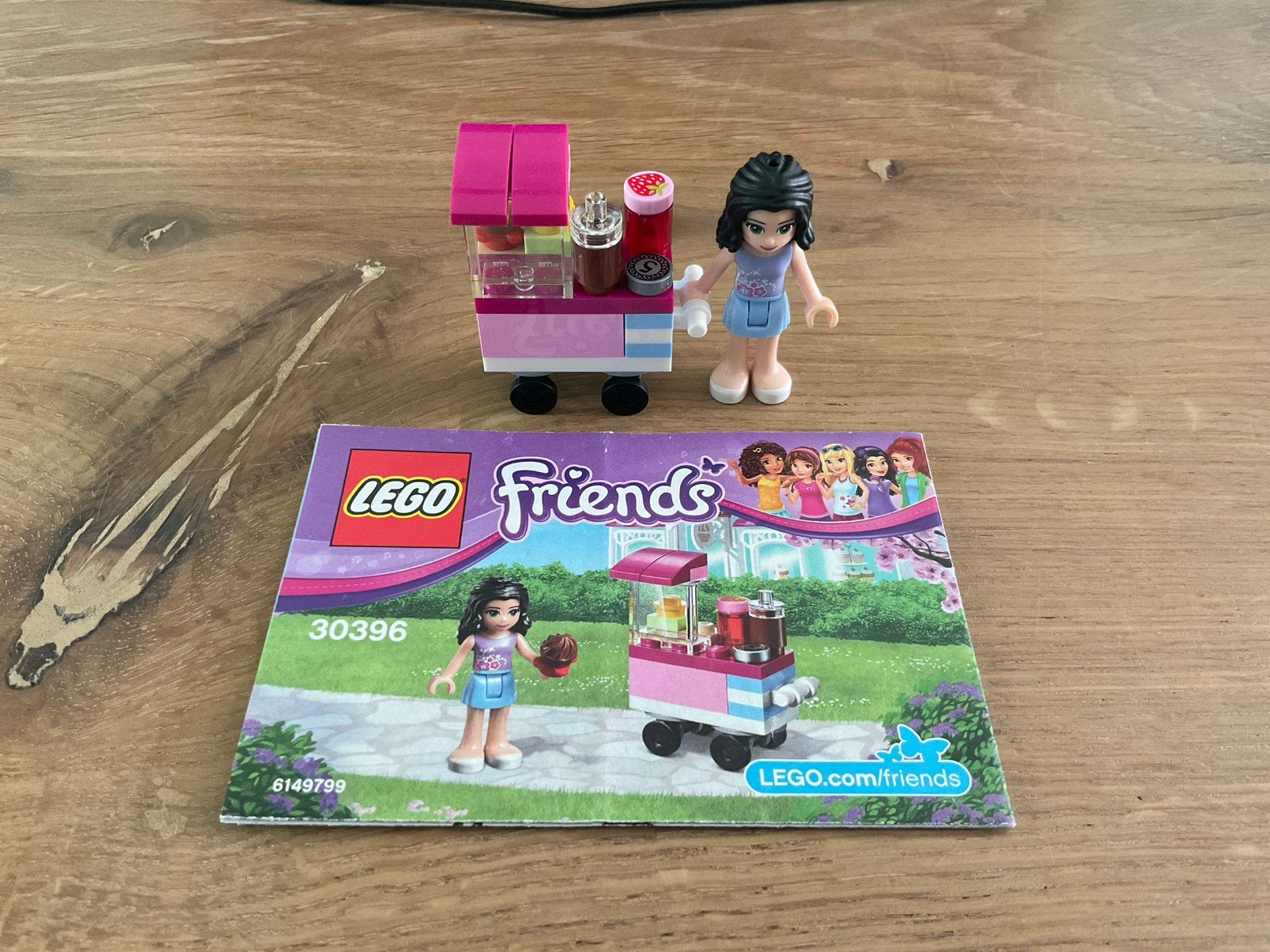 Lego Friends 30396, Cupcake kraam, Lego, Friends, Ophalen of Verzenden, Complete set
