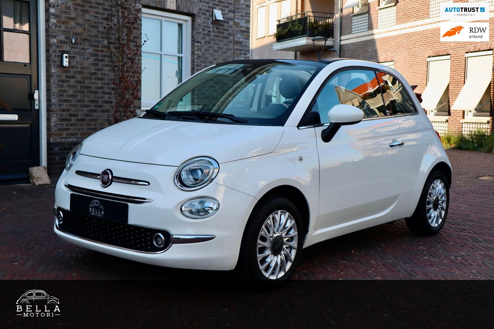 Fiat 500 C 1.2 Lounge| RIJKLAARPRIJS | Cruise Control | Chro, Auto's, Fiat, Voorwielaandrijving, Gebruikt, 4 cilinders, Cabriolet