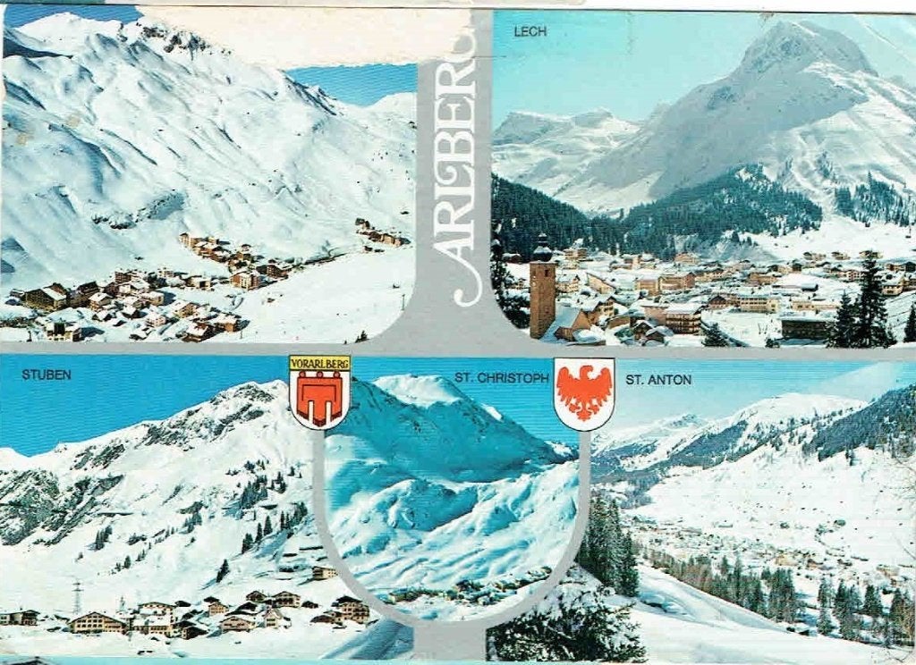Oostenrijk 1977 Arlberg Wintersport > Den Haag, Verzenden, 1960 tot 1980, Gelopen, Natuur