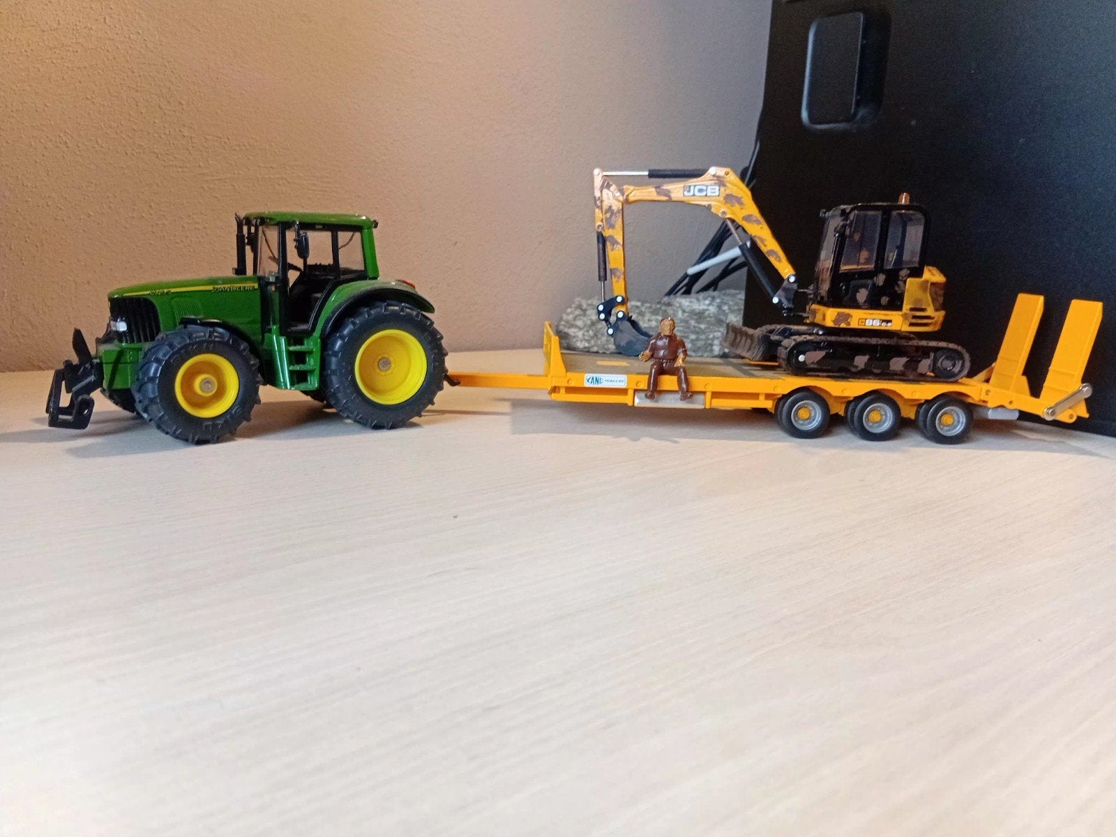 een moie miniatuur set  1.32, Ophalen of Verzenden, Tractor of Landbouw, SIKU