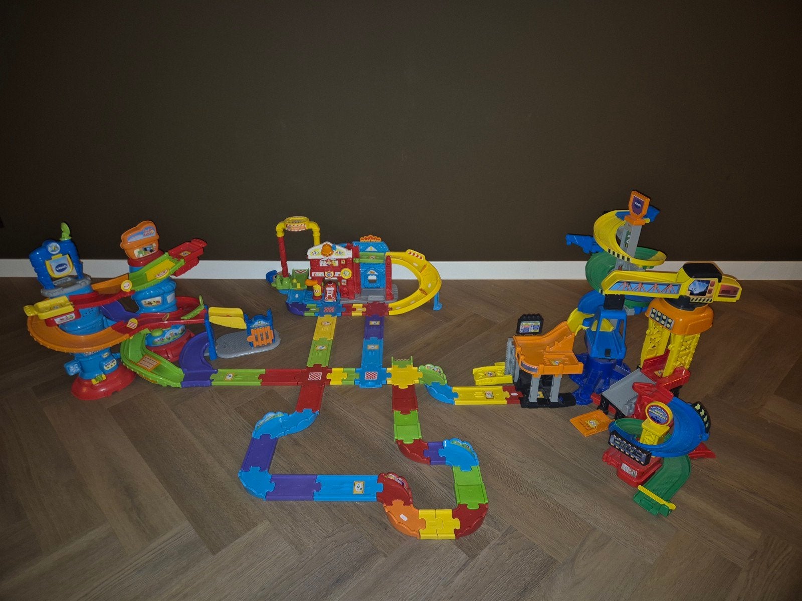 VTech Toet Toet Auto's Werkplaats, Politie, Brandweer &autos, Ophalen, Gebruikt, 2 tot 4 jaar