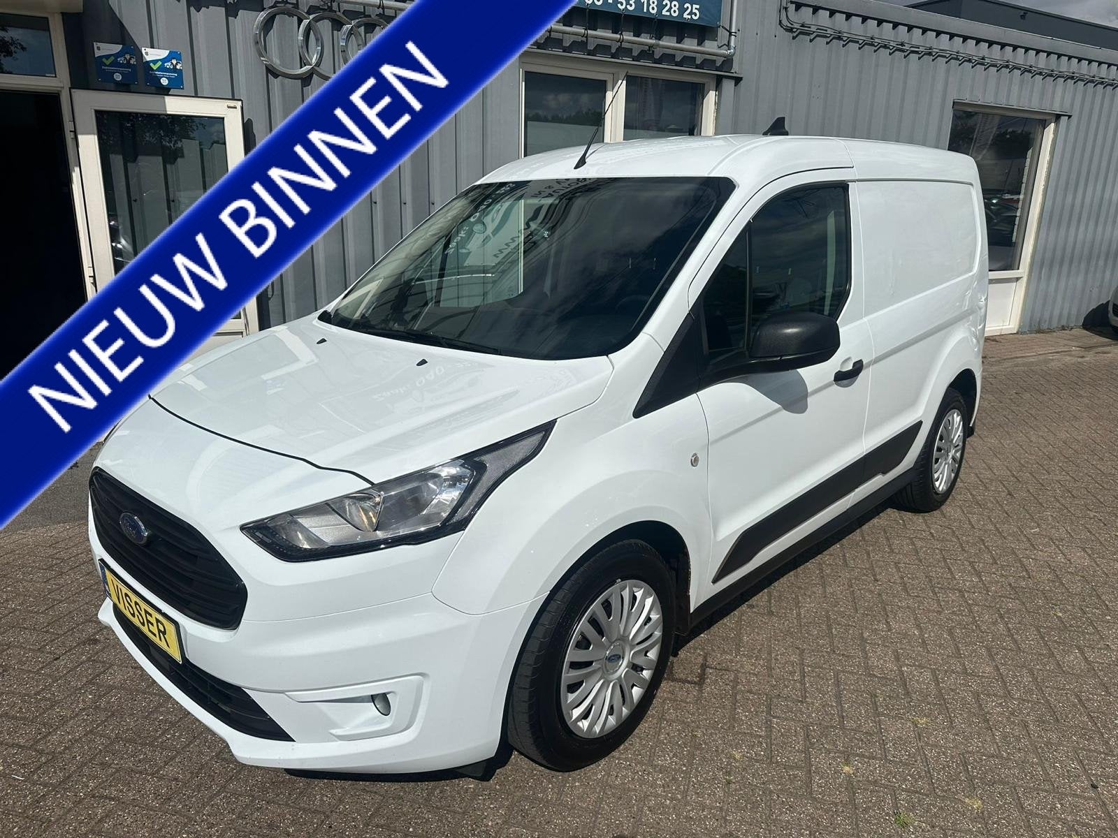 Ford Transit Connect 1.0 Ecoboost L1 Trend (bj 2021), Auto's, Voorwielaandrijving, Gebruikt, Wit, Handgeschakeld