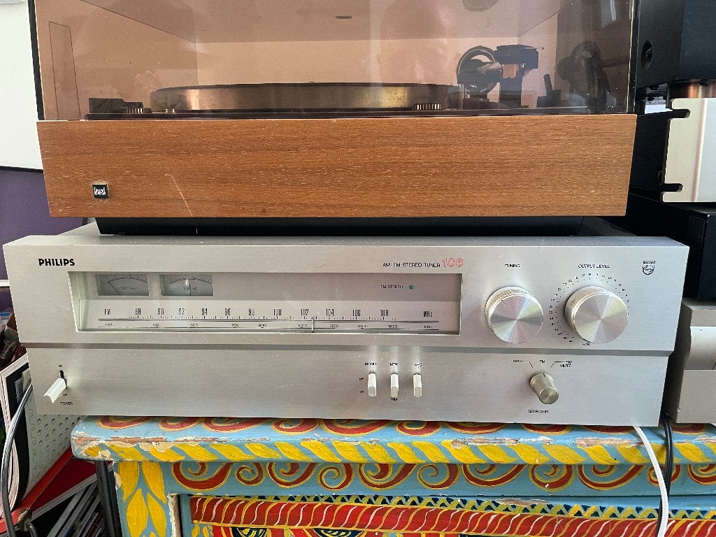 Vintage Philips Tuner 186, Ophalen, Gebruikt