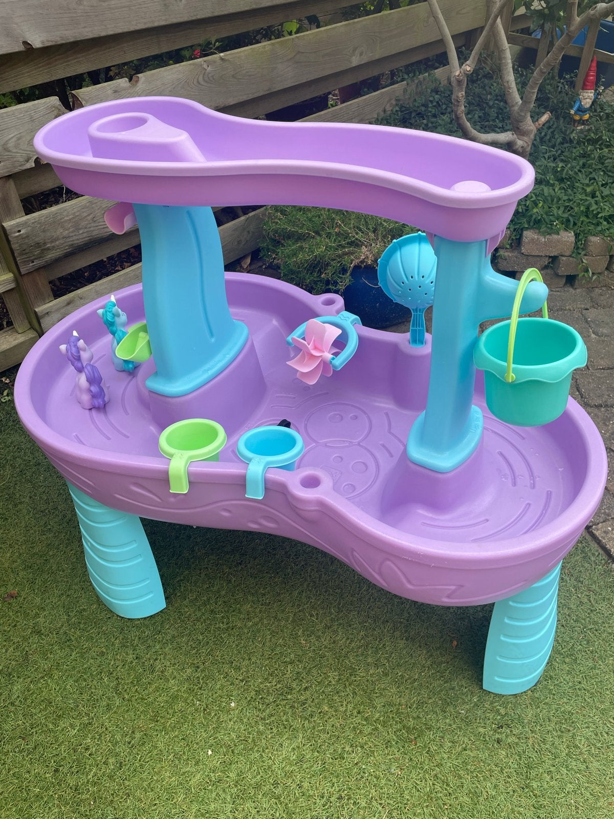 Step2 Waterbaan / roze watertafel met accessoires, Ophalen, Gebruikt