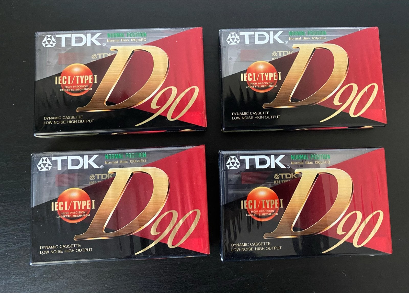 TDK D90 Cassettebandjes - Nieuw in verpakking (4 stuks), Cd's en Dvd's, Cassettebandjes, Ophalen of Verzenden, Nieuw in verpakking