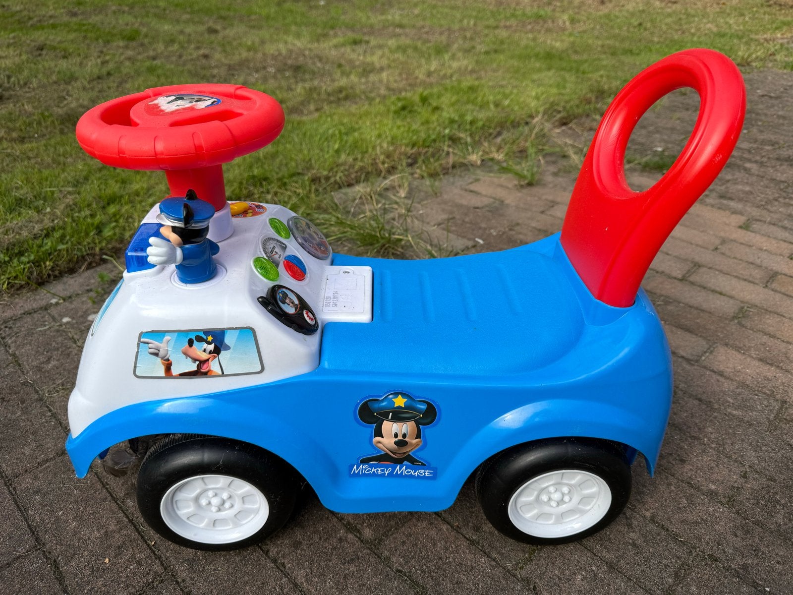 Mickey Mouse Loopauto Politie - Gebruikt, Ophalen, Gebruikt, Loopvoertuig
