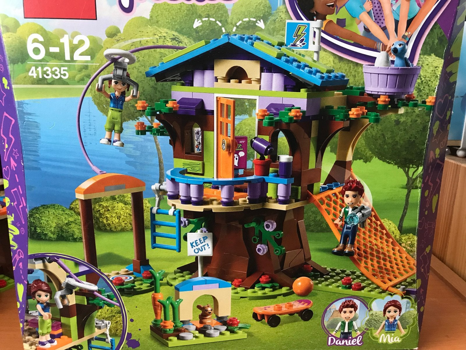 LEGO Friends Mia's Boomhut (41335), Lego, Friends, Ophalen of Verzenden, Zo goed als nieuw