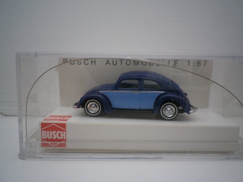 Busch Volkswagen Bril kever 2 kleuren blauw. Nieuw, Ophalen of Verzenden, Nieuw, Auto, Brekina
