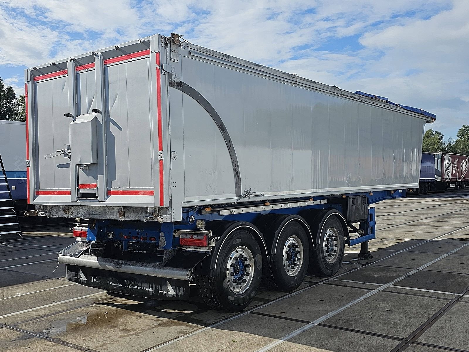 STAS S300CX 37 m3, Overige kleuren, Bedrijf, ABS, Aanhangers en Opleggers