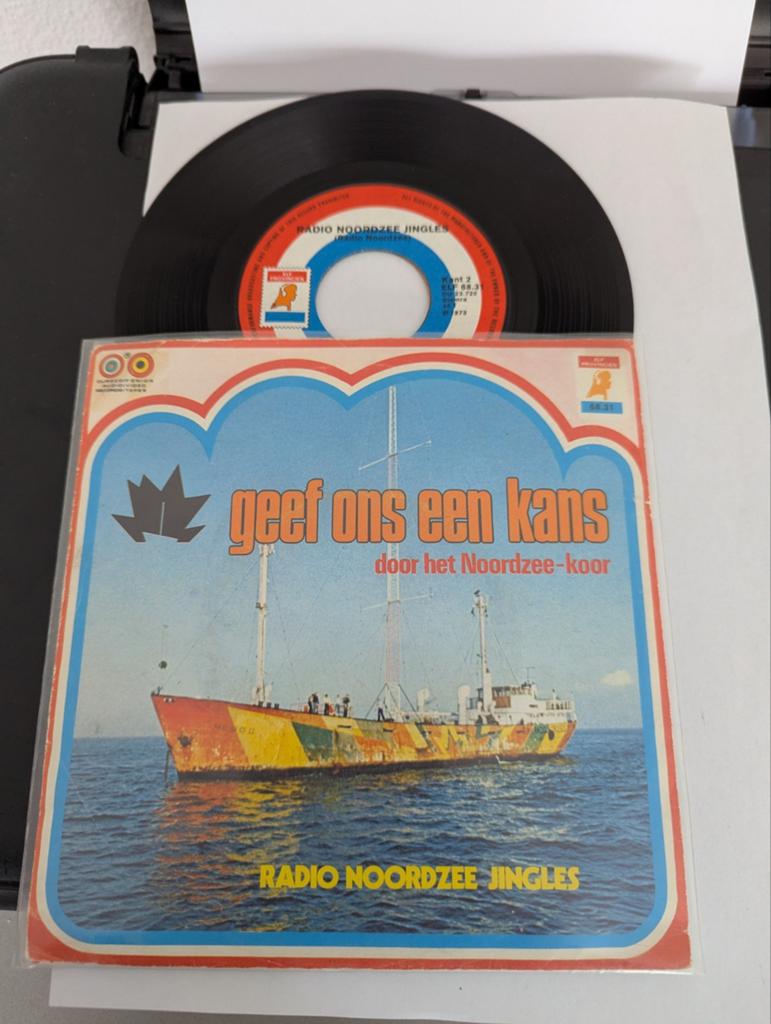Radio Noordzee - Geef ons een kans ( vinyl single), Cd's en Dvd's, Ophalen of Verzenden, Gebruikt